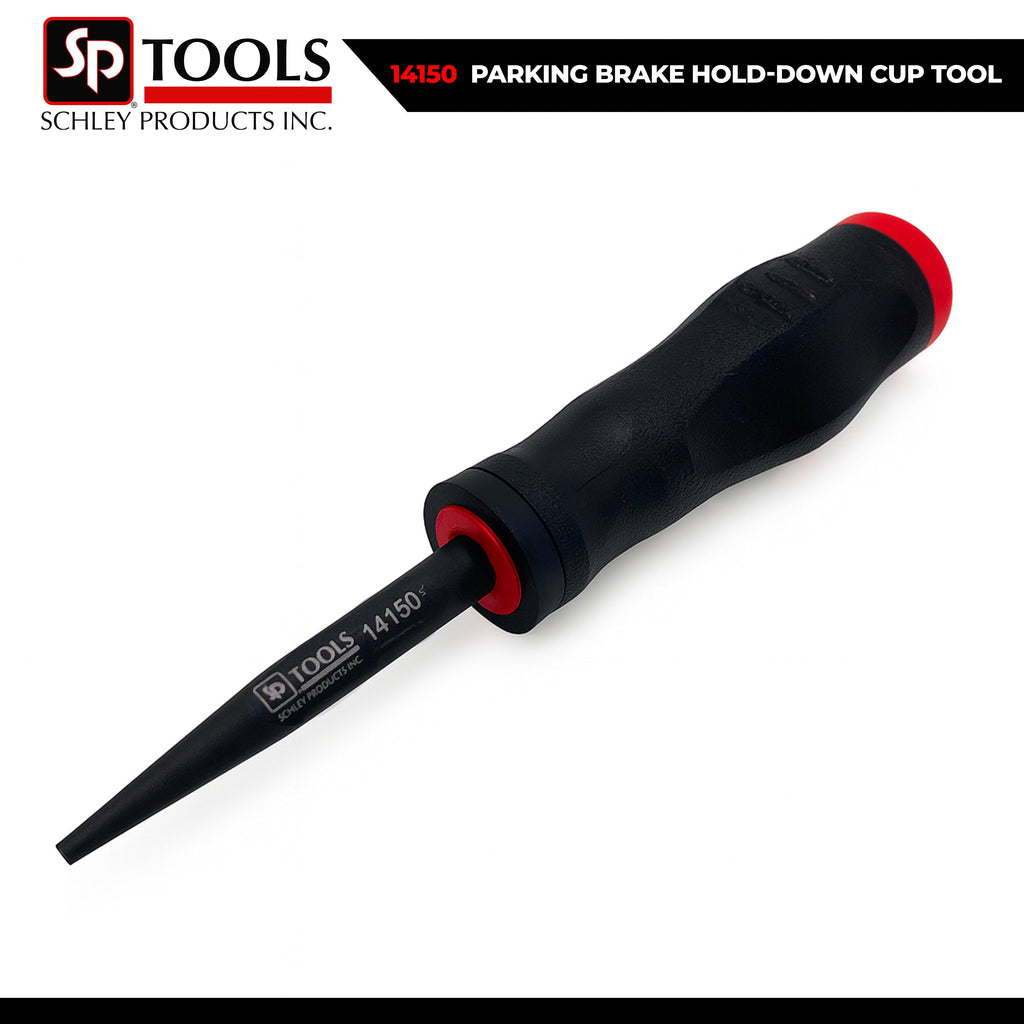 Schley Tools - PARKING BRAKE HOLD-DOWN CUP TOOL COMPATIBLE WITH TOYOTA - Ridge Toolbox