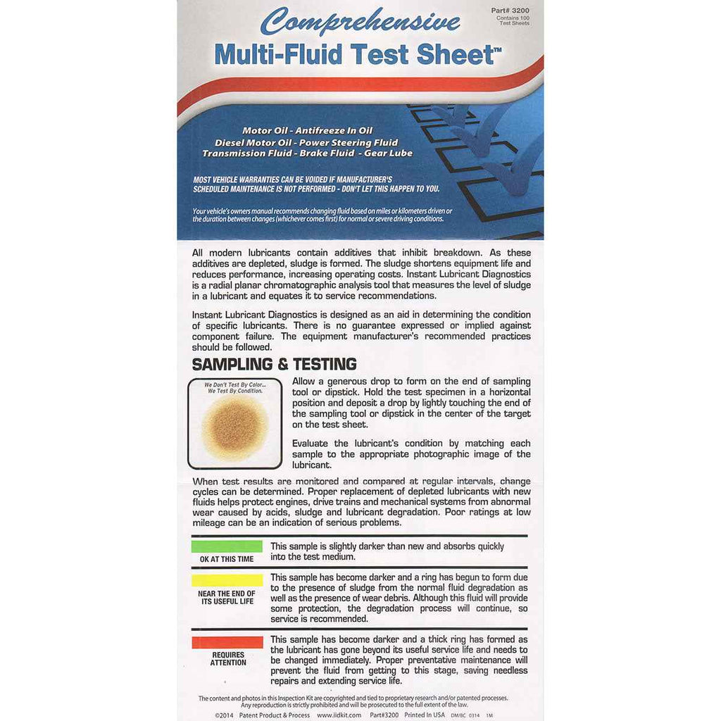 Flo-Dynamics Multi-Fluid Test Kit - Ridge Toolbox