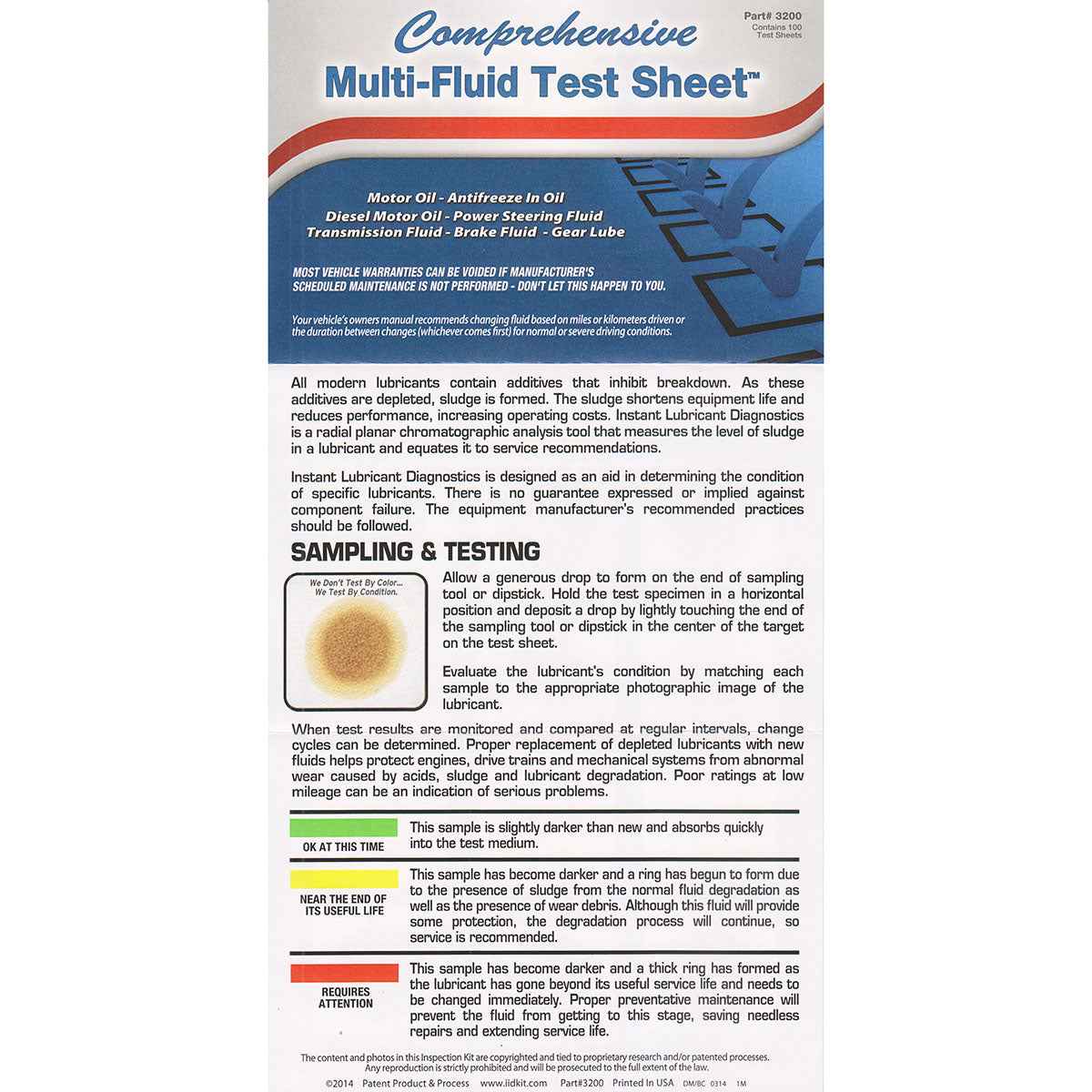 Flo-Dynamics Multi-Fluid Test Kit - Ridge Toolbox