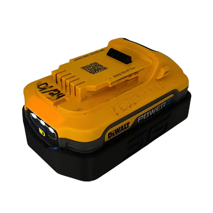 STS Auto Design DWDCBP520 Dewalt 20V 5.0Ah Powerstack Magnetic Battery Cover - Ridge Toolbox