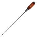 Vessel Genuine Wood Handle Tang-Thru Screwdriver No.100 +2x300