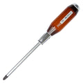 Vessel Genuine Wood Handle Tang-Thru Screwdriver No.100 +3x150