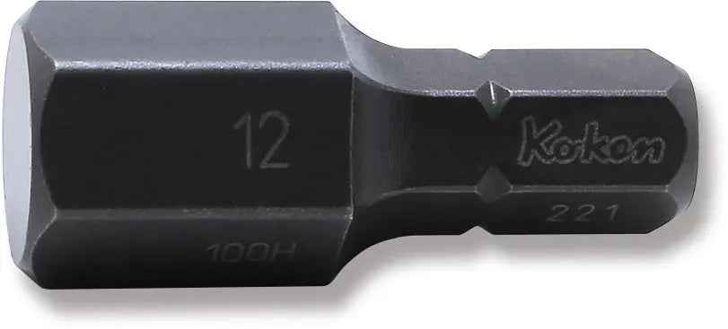 5/16 Hex Dr. Bit  12mm Hex Length 32mm