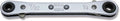Ratcheting Ring Wrench  7/32x1/4 6 point Length 108mm Reversible