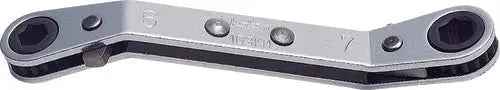 Ratcheting Ring Wrench  5/16x3/8 6 point Length 134mm Reversible