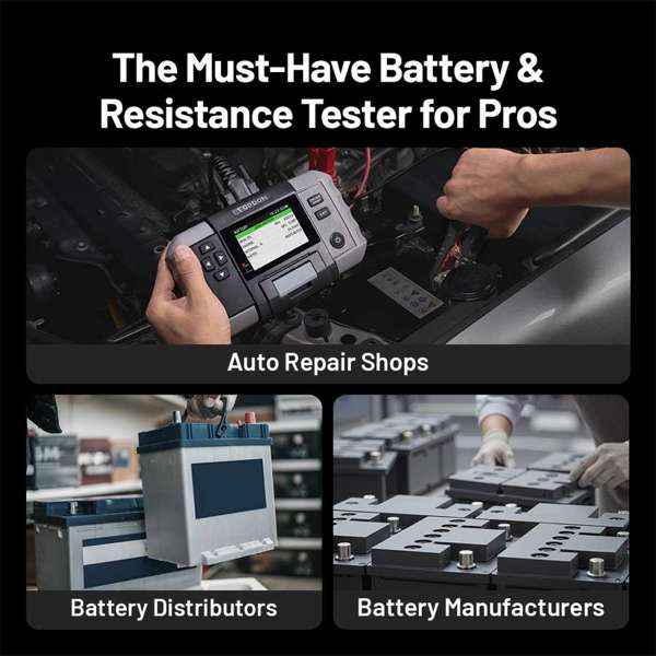 TOPDON 2-in-1 Battery & Resistance Tester - Ridge Toolbox
