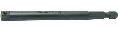 1/4 Hex Dr. Adaptor  1/4 Square Length 100mm Pin type