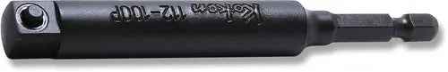 1/4 Hex Dr. Adaptor  3/8 Square Length 100mm Pin type