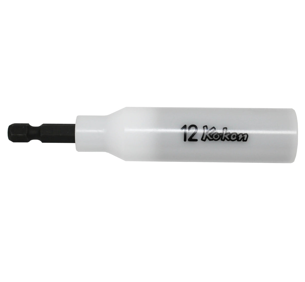 1/4 Hex Dr. Nut Setter with Plastic Protector  12mm 6 point Length 100mm Slide Magnet Turnable POM cover