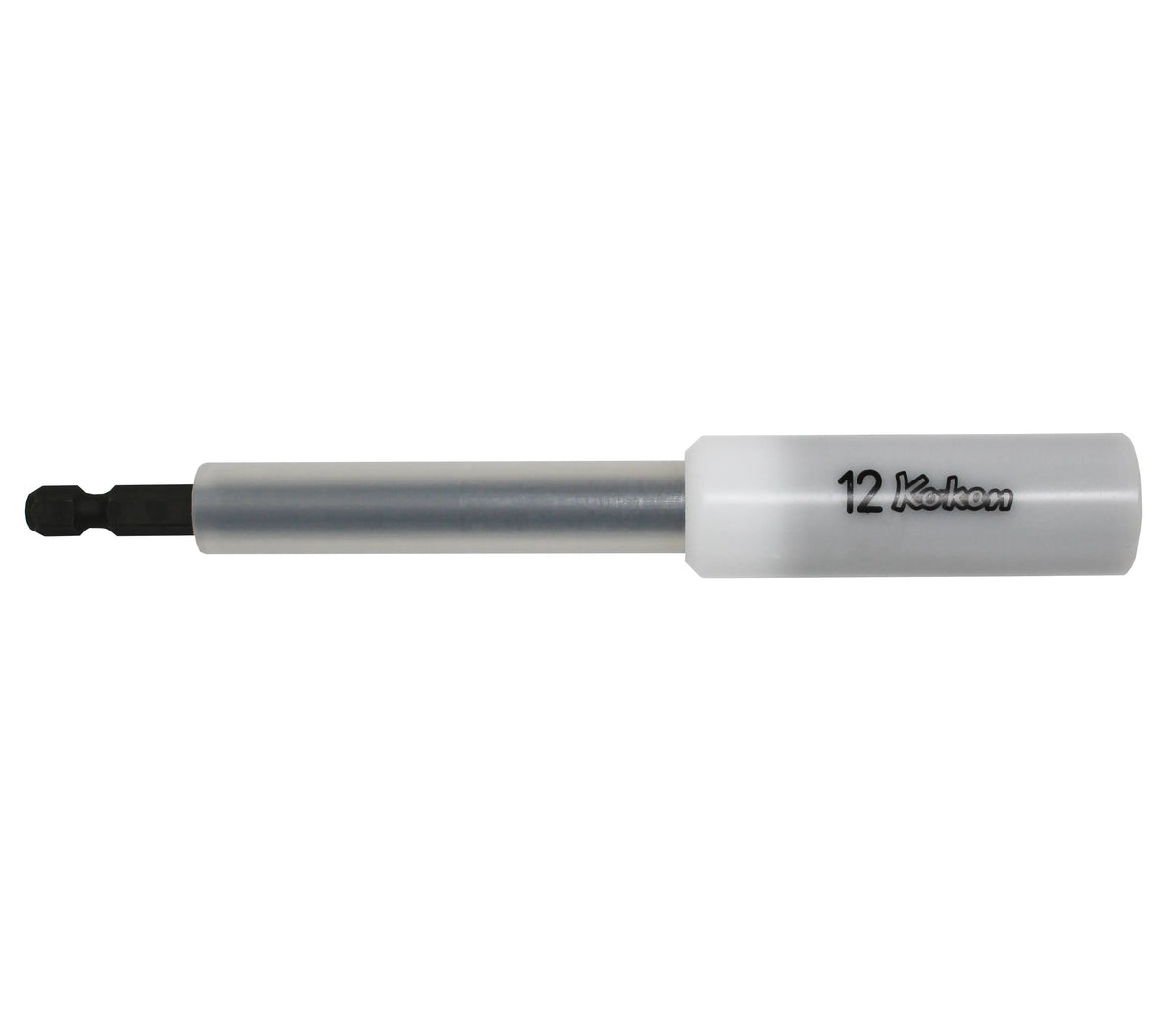 1/4 Hex Dr. Nut Setter with Plastic Protector  12mm 6 point Length 150mm Slide Magnet Turnable POM cover