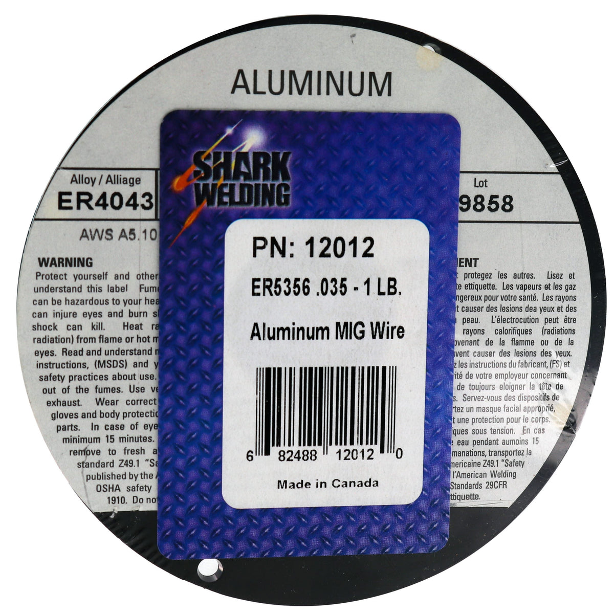 Shark Industries - ER5356 AU Mig Wire Premium Aluminum - Ridge Toolbox