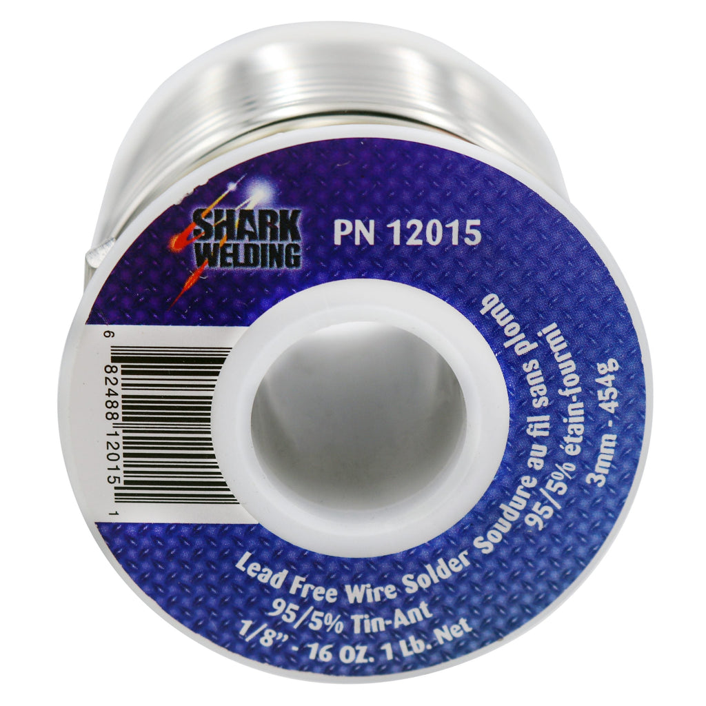 Shark Industries - Lead Free Wire Solder- 95/5% Tin Antimony alloy - Ridge Toolbox