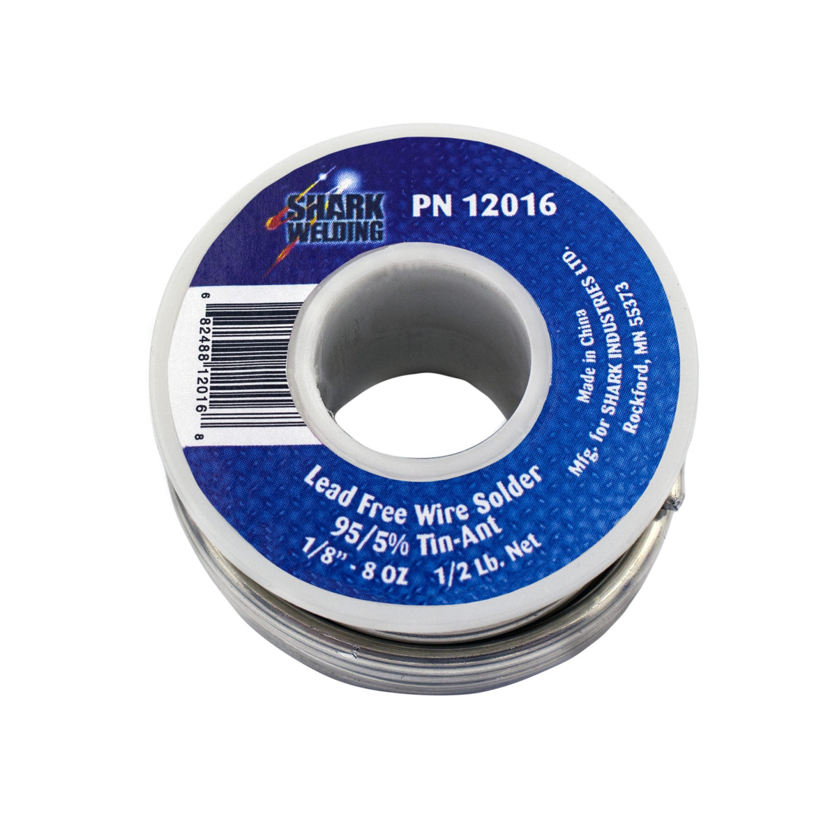 Shark Industries - Lead Free Wire Solder- 95/5% Tin Antimony alloy - Ridge Toolbox
