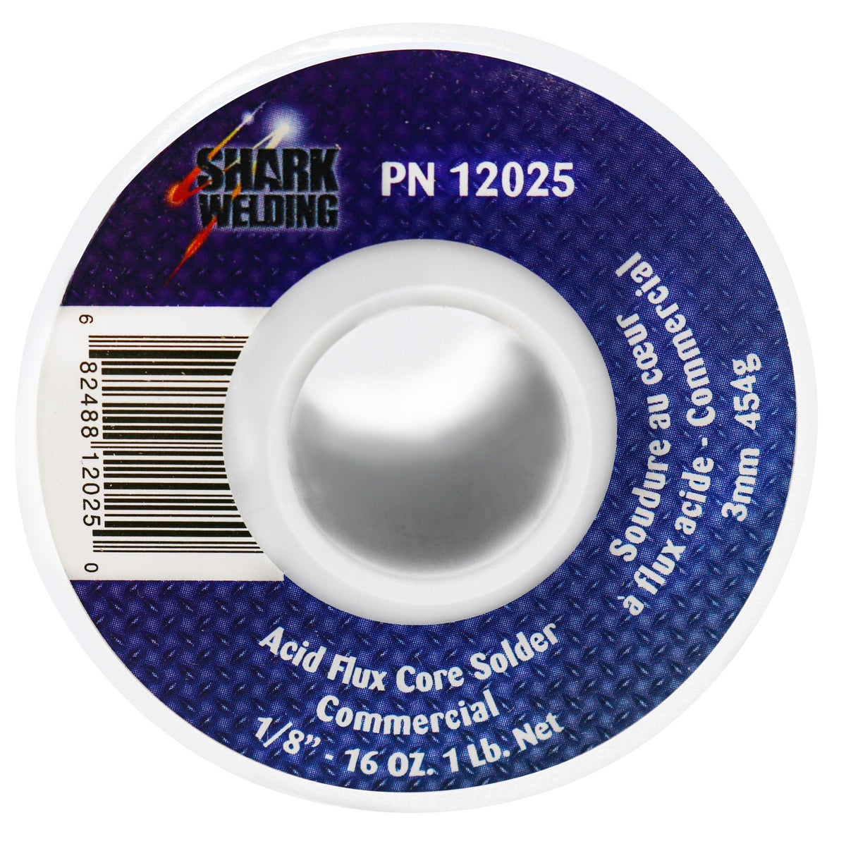 Shark Industries - Acid Flux Core Solder - Ridge Toolbox