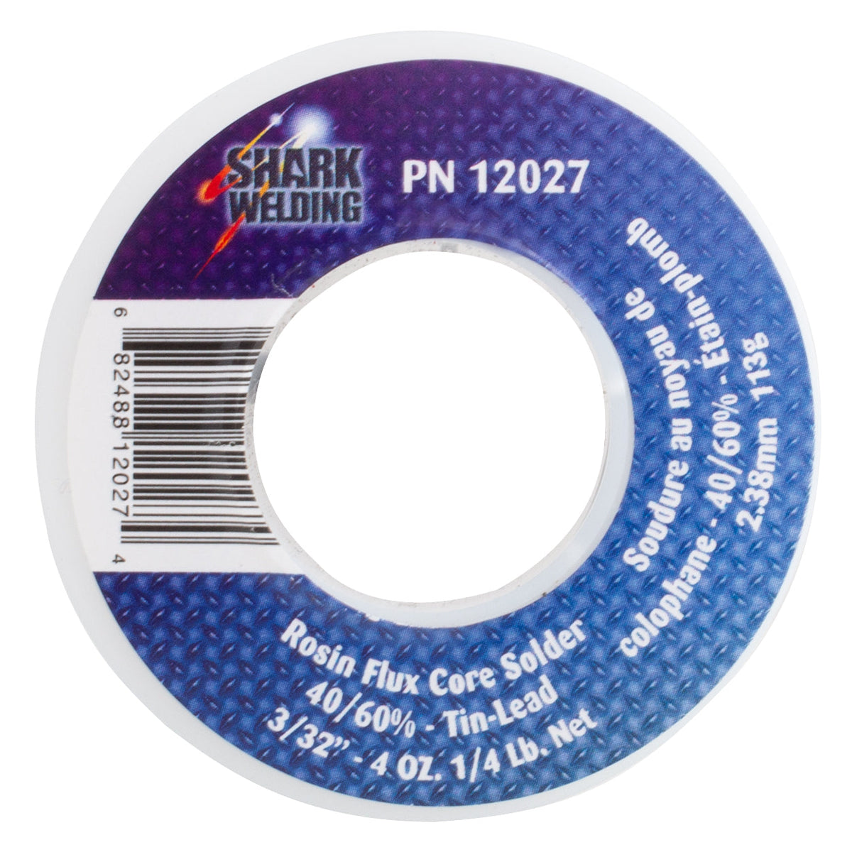 Shark Industries - Rosin Flux Core Solder - Ridge Toolbox