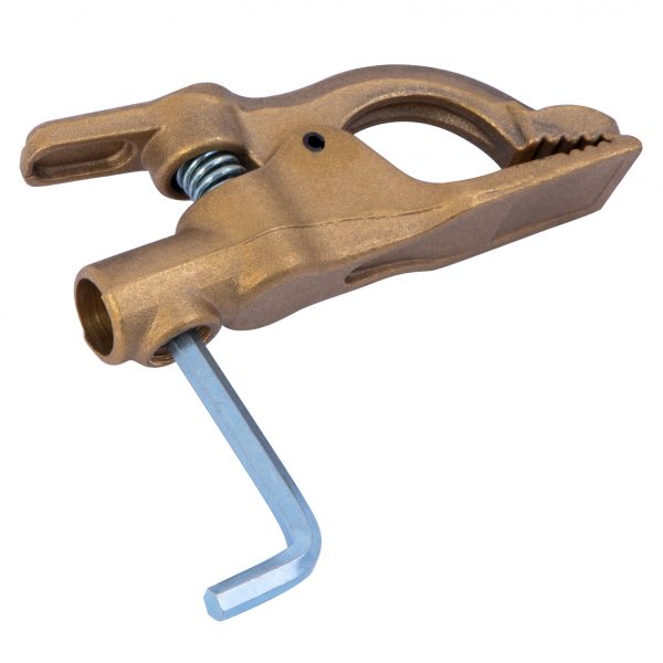 Shark Industries - Brass Ground Clamp - Ridge Toolbox