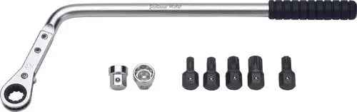 Ko-ken Door Hinge Wrench Set 11 pieces - professional wrenches
