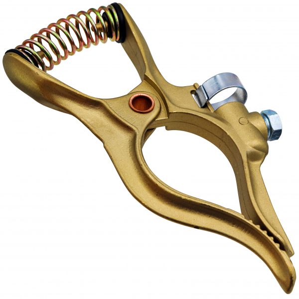 Shark Industries - Heavy Duty Copper Ground Clamp- Tweco Style 300-500 Amps - Ridge Toolbox