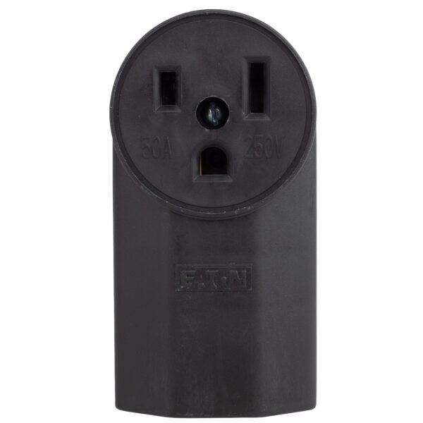 Shark Industries - Pin Type Wall Receptacle - Parallel Blade, 50A, 250V - Ridge Toolbox