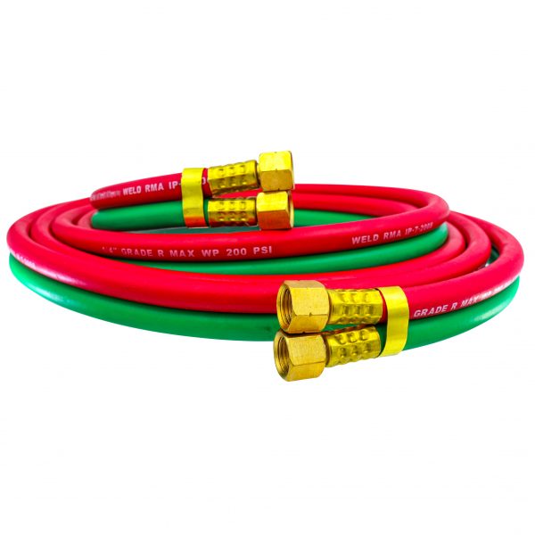 Shark Industries - Oxygen-Acetylene Hose Sets – 1/4″ – 15 feet. - Ridge Toolbox