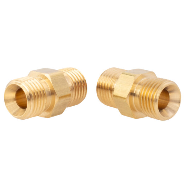 Shark Industries - 2 Pk. Hose Couplers “B” Fitting – Oxygen - Ridge Toolbox