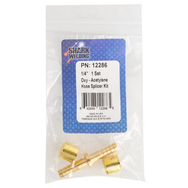 Shark Industries - Oxygen-Acetylene Hose Splicer Kit – 1/4″ - Ridge Toolbox