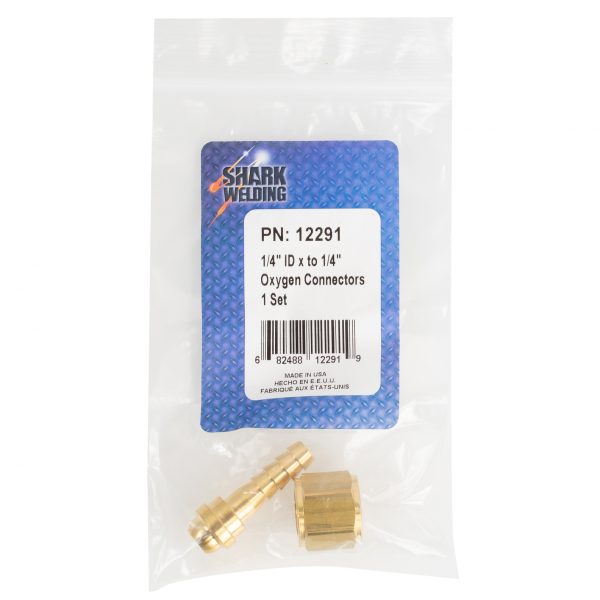 Shark Industries - Oxygen Connectors – 1/4″ ID – Oxygen to 1/4″ - Ridge Toolbox