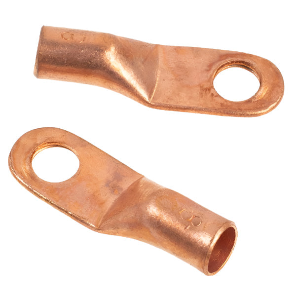 Shark Industries - Cable Lugs – Cable Size 8 – Stud #10 – 2 PK. - Ridge Toolbox