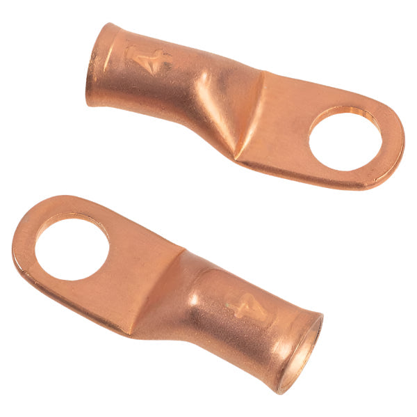 Shark Industries - Cable Lugs – Cable Size 4 – Stud 5/16″ – 2 PK. - Ridge Toolbox