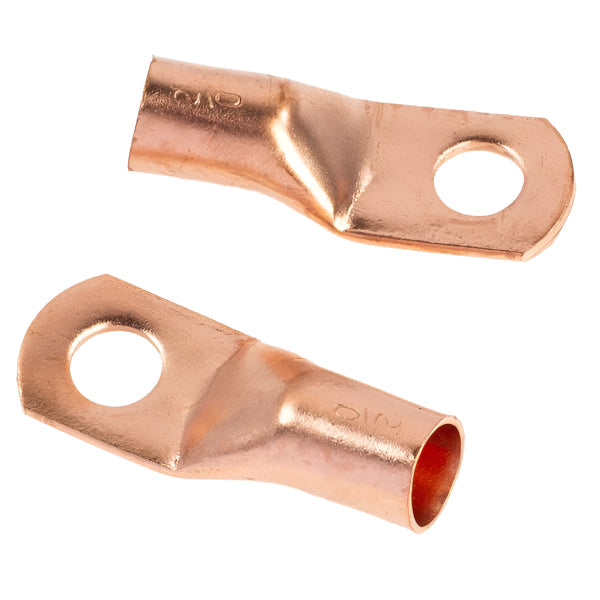 Shark Industries - Cable Lugs – Cable Size 2/0 – Stud 3/8″ – 2 PK. - Ridge Toolbox