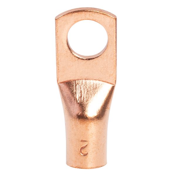 Shark Industries - Cable Lugs – Cable Size 2-6 – Stud 3/8″ – 2 PK. - Ridge Toolbox