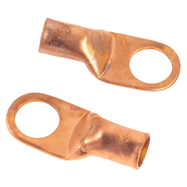 Shark Industries - Cable Lugs – Cable Size 2-6 – Stud 1/2″ – 2 PK. - Ridge Toolbox