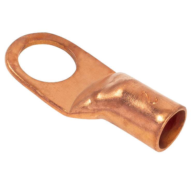 Shark Industries - Cable Lugs – Cable Size 2-6 – Stud 1/2″ – 2 PK. - Ridge Toolbox