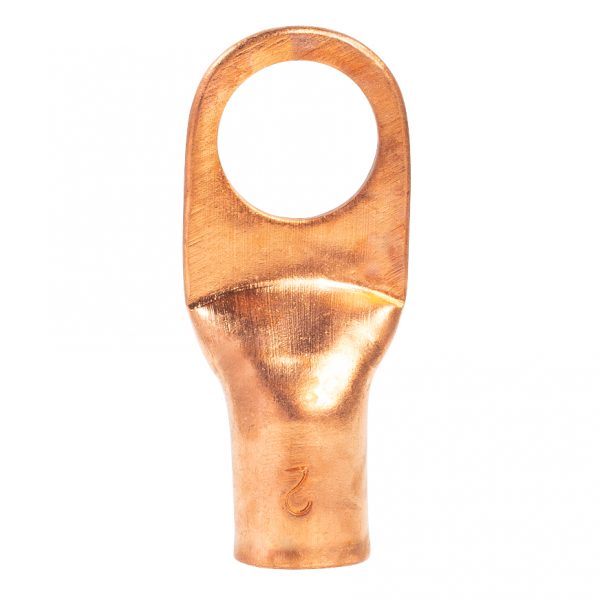 Shark Industries - Cable Lugs – Cable Size 2-6 – Stud 1/2″ – 2 PK. - Ridge Toolbox