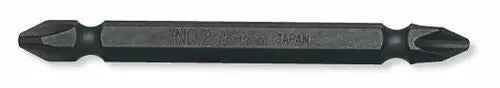 1/4 Hex Dr. Double Ended Bit  PH1  Length 110mm Magnetized