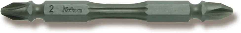 1/4 Hex Dr. Double Ended Bit  PH2  Length 75mm Torsion