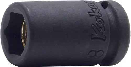 1/4 Sq. Dr. Socket  4mm 6 point Length 23mm Magnet
