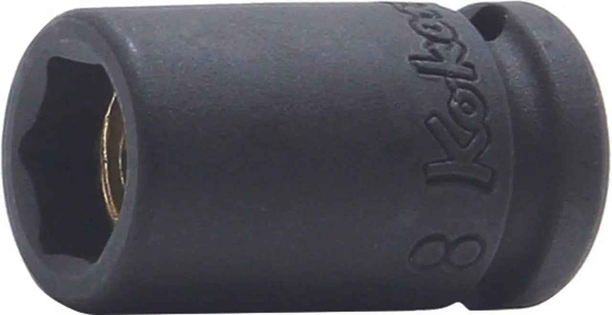 1/4 Sq. Dr. Socket  10mm 6 point Length 23mm Magnet