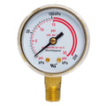 Shark Industries - Medium Duty Acetylene Gauge (Made of High Quality Brass) – 2″ - Ridge Toolbox
