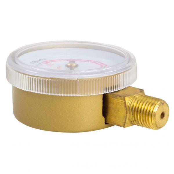 Shark Industries - Medium Duty Acetylene Gauge (Made of High Quality Brass) – 2″ - Ridge Toolbox