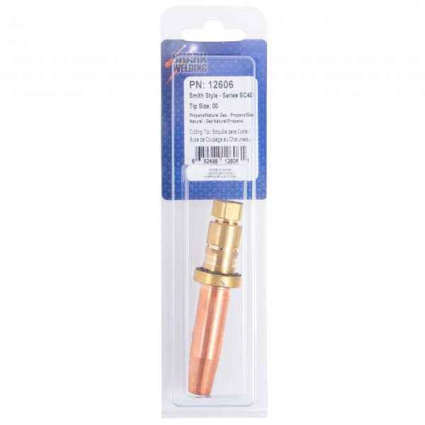 Shark Industries - Cutting Tip – Smith Style – Series SC40 – Propane/Natural Gas – Size 00 - Ridge Toolbox