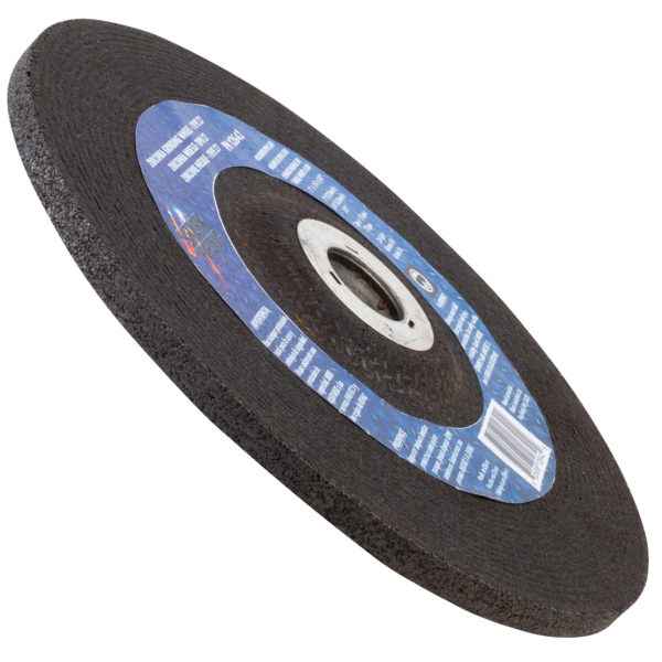 Shark Industries - 5PK - Grinding Wheels Type 27 – Zirconia 7″ x 1/4″ x 7/8 – 24 Grit - Ridge Toolbox