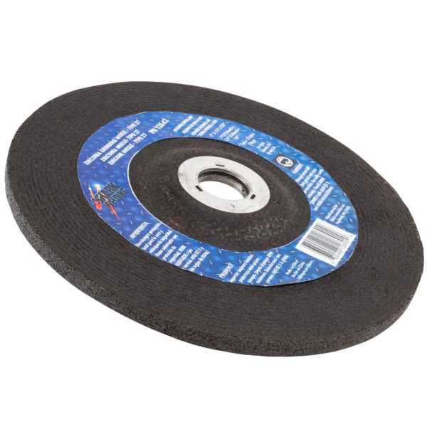 Shark Industries - 5PK - Grinding Wheels Type 27 – Zirconia 7″ x 1/4″ x 7/8 – 24 Grit - Ridge Toolbox