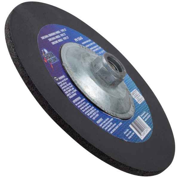 Shark Industries - Grinding Wheels Type 27- Zirconia 7″x 1/4″ x 5/8-11 – 24 Grit - Ridge Toolbox