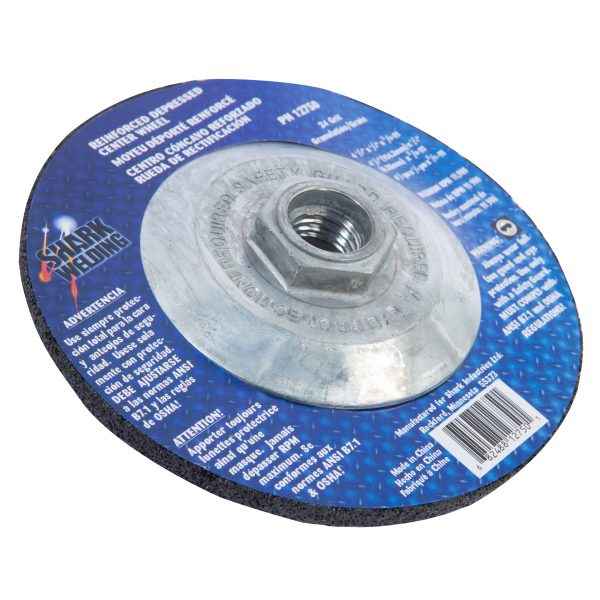 Shark Industries - Type 27 Grinding Wheels – 4 1/2″ x 1/4″ x 5/8-11 – 24 Grit - Ridge Toolbox