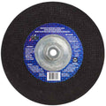 Shark Industries - 9″ Type 27 Aluminum Oxide Grinding Wheel – 1/8″ x 5/8″-11, 24 Grit - Ridge Toolbox
