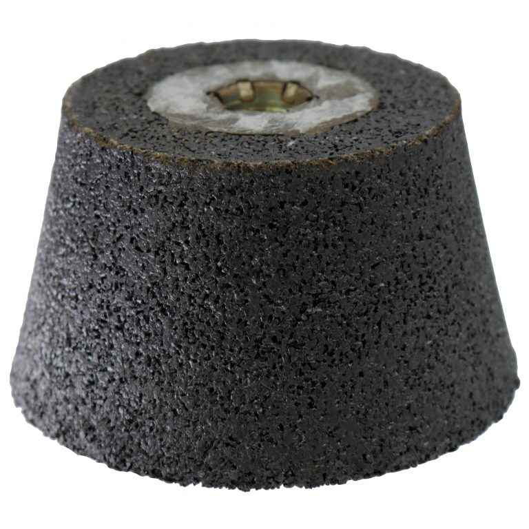 Shark Industries - Type 11 Coarse Cup Style Grinding Wheels – 4/3″, 5/3″, and 6/4″ Diameters x 2″ Height x 5/8-11 NC Arbor - Ridge Toolbox