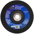 Shark Industries - 7″ Type 27 Aluminum Oxide Grinding Wheels Depressed Center – Hubless, 24 Grit. 7″ x 1/4″ x 7/8″ - Ridge Toolbox