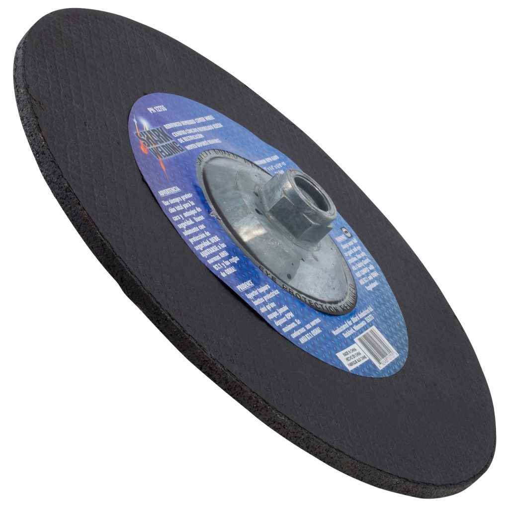 Shark Industries - 9″ Type 27 Aluminum Oxide Grinding Wheel – 1/4″ x 5/8″-11, 24 Grit - Ridge Toolbox