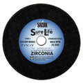 Shark Industries - 6 PK | Cut-Off Wheel – Zirconia (Sure-Life) – 3″ x 1/16″ x 3/8″ – 36 Grit – Made in USA - Ridge Toolbox